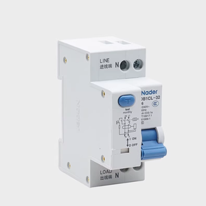 Interruptor Automático <span class=keywords><strong>Nader</strong></span> NDB1CL-32 Nuevo y Original, 1-4P, 230/240V, 50/60Hz, 6-32A Protección Contra Fugas - Product Image 2