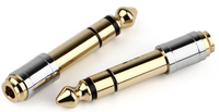 Adaptateur Audio stéréo prise Jack, 6.35mm à 3.5mm, 5 pièces