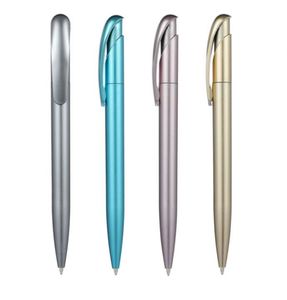 Wholesale Eco-Friendly Custom Logo Silk Screen Printed Metal Ballpoint Pens for Promotional Use - Product Image 1