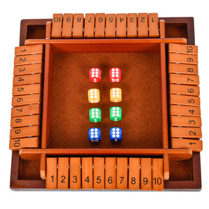 Juego de mesa digital de madera de cuatro caras con tarjetas, <span class=keywords><strong>para</strong></span> reuniones infantiles, de mesa, <span class=keywords><strong>para</strong></span> varias personas, rompecabezas de fiesta, juguete divertido - Product Image 5