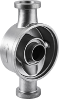 Corps de pompe en acier inoxydable moulé CF8 CF8M, fabrication OEM, usinage personnalisé DN25-DN300, traitement de surface personnalisable