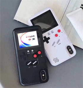 Pantalla a Color 36 <span class=keywords><strong>funda</strong></span> de teléfono de juego clásico para iPhone 6 S 7 8 Plus consola Game Boy <span class=keywords><strong>funda</strong></span> de silicona TPU suave para iPhone X XS Max XR - Product Image 4