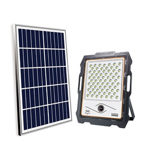 Manufacture Ip67 Smart Wifi <b>Solar</b> Flood Lights Fitted With CCTV <b>Cameras</b> - Product Image 2