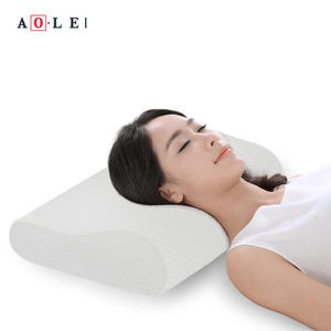 Oreiller en mousse à mémoire de forme en forme de papillon <span class=keywords><strong>AL</strong></span>, améliorant le sommeil, housse lavable, anti-acariens, hypoallergénique, pour le soutien du cou, hôtel, maison - Product Image 1