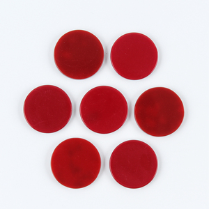 Jetons de poker en plastique personnalisés, pièces de monnaie à personnaliser, impression vierge - Product Image 3