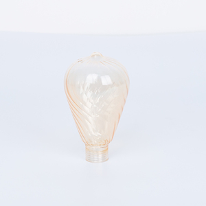 Tùy chỉnh Hand <span class=keywords><strong>Painted</strong></span> hổ phách sọc G9 Bóng đèn Đèn Borosilicate Glass <span class=keywords><strong>Shade</strong></span> - Product Image 3