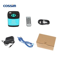 Caméra de mesure vidéo numérique industrielle HD4800 48MP, USB 2.0, caméra de microscope compatible HDMI, connectée à un écran