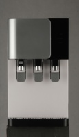 Distributeur d'eau de table coréen populaire à 3 robinets, filtre POU, refroidisseur d'eau chaude/froide, purificateur, plastique, utilisation hôtelière, option UV W2905-3C
