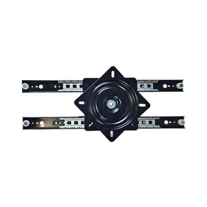 HAN WEI SONG Rotating Island <b>Table</b> Hardware 400mm Metal Slide Rail <b>Space</b> <b>Saving</b> For Kitchen Bar Desk - Product Image 2