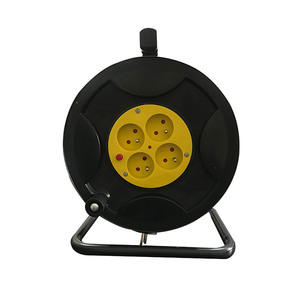 Haoyong pháp loại Điện mở rộng cáp Reel dây mở rộng 20m 25m 50m tùy chỉnh chiều dài dây điện - Product Image 4