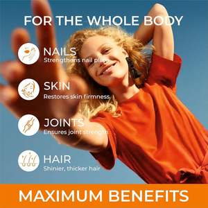 Collagène <span class=keywords><strong>marin</strong></span> dérivé du poisson pour adultes, capsules à succès, <span class=keywords><strong>bienfaits</strong></span> pour la beauté, sans sucre, complément sportif, certifié ISO - Product Image 6