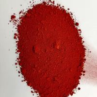 Poudre de colorant d'oxyde de fer synthétique pour matériaux de construction, béton, ciment, briques, revêtement de chaussée, 25 kg/sac, rouge