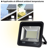 Reflectores LED de Aluminio Impermeables IP65 de 10W-500W, Ángulo de Haz de 120°, 3000K/4000K/6500K, SMD2835, Eficiencia de 75-100 Lm/W, Certificación CE