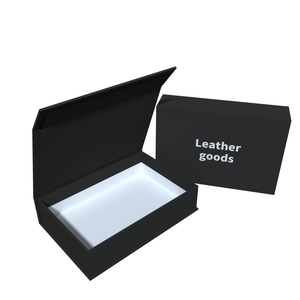 Các tông màu đen giấy bao bì Ví vành đai Hộp quà tặng tùy chỉnh bao bì hộp cho vành đai chất lượng cao Thiết kế vành đai hộp giấy - Product Image 5