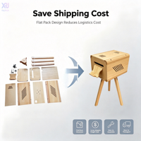 Support d'imprimante en bois stable détachable pour DNP DS620/RX1HS/Hiti P525L/Citizen, avec couvercle, pour borne photo en libre-service, pour 15 personnes, avec appareil photo
