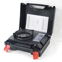 Nouveau four de camping portable extérieur thermique deux-en-un avec connexion GPL au réchaud à gaz butane résistant aux intempéries