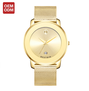 VVS Tluxury <span class=keywords><strong>Reloj</strong></span> Hombre Cuarzo Minimalista Lujo Ligero Analógico Resistente Agua OEM ODM Low MOQ - Product Image 1