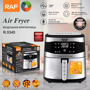 Friteuse à air numérique électrique sans huile de grande capacité avec écran LCD, intérieur en acier inoxydable 8L - Product Image 3