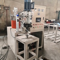 Máquina de inyección de pegamento para cubierta final de filtro de dos compuestos A B para fabricación de filtros de aire
