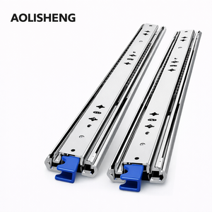 מסילות מגירה כבדות AOLISHENG עם מסבי כדוריות, עומס 120 ק\"ג, הרחבה מלאה למשאית/קרוואן - Product Image 1