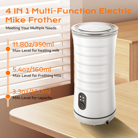 Mixer susu 4-in-1 fungsi, Mesin kopi bubbling otomatis rumah mesin busa susu profesional