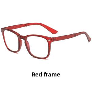 نظارات كمبيوتر فاخرة للنساء قابلة للطي بحماية من الضوء الأزرق بدون وصفة طبية بإطار كلاسيكي وطلاء مضاد للانعكاس وشعار مخصص - Product Image 5