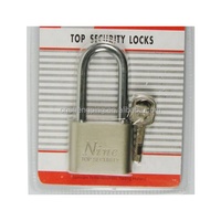 Cadenas à lame ronde à longue anse en fer, cadenas à code