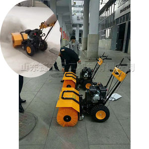 <span class=keywords><strong>2025</strong></span> <span class=keywords><strong>New</strong></span> Road <span class=keywords><strong>Sweeper</strong></span> 6.5 HP 4 Stroke động cơ tay đẩy thủy lực snowplow máy kéo Gắn điện nhỏ gas Powered tuyết quét - Product Image 2