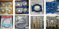 Cable de Conexión Cat.6A 10G, Cable Ethernet de PVC, Cables de Conexión de Cobre, Cable de Conexión Amarillo