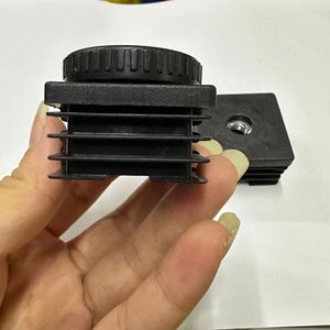 Plastic <b>Square</b> <b>Nut</b> Plug M8x40 Black Leveling Foot Matching Set For Furniture Table Leg Support - Product Image 3