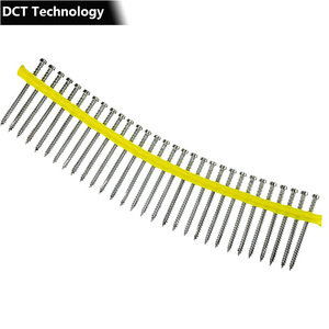 QuikDrive # 10 tornillos de cubierta de composite DCU de 2-3/4 pulgadas con cinta de sujeción, tornillos de acero al carbono Simpson Strong-Tie para fijación en cubiertas - Product Image 2
