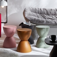 Banc multifonctionnel de style nordique pour changer de chaussures, pour l'entrée de la maison et le salon, tabouret bas en plastique épaissi simple pour enfants