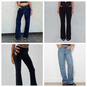 Vente en gros d'usine, lots de vêtements d'occasion mixtes pour femmes, jeans, stock, livraison aléatoire, Fujian Chine - Product Image 4