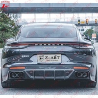 Z-ART Trockenes Carbon-Faser-Aerokit Karosserie-Kit für Porsche Panamera 971.2 GTS 2020-2024 Prepreg Carbon-Faser Auto-Tuning-Teile