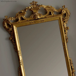 Hot Selling Design Hand Carving Classic Italian Designer Dresser <b>Table</b> With <b>Wall</b> Mirror 23 <b>Wall</b> Mirror 23 - Product Image 5