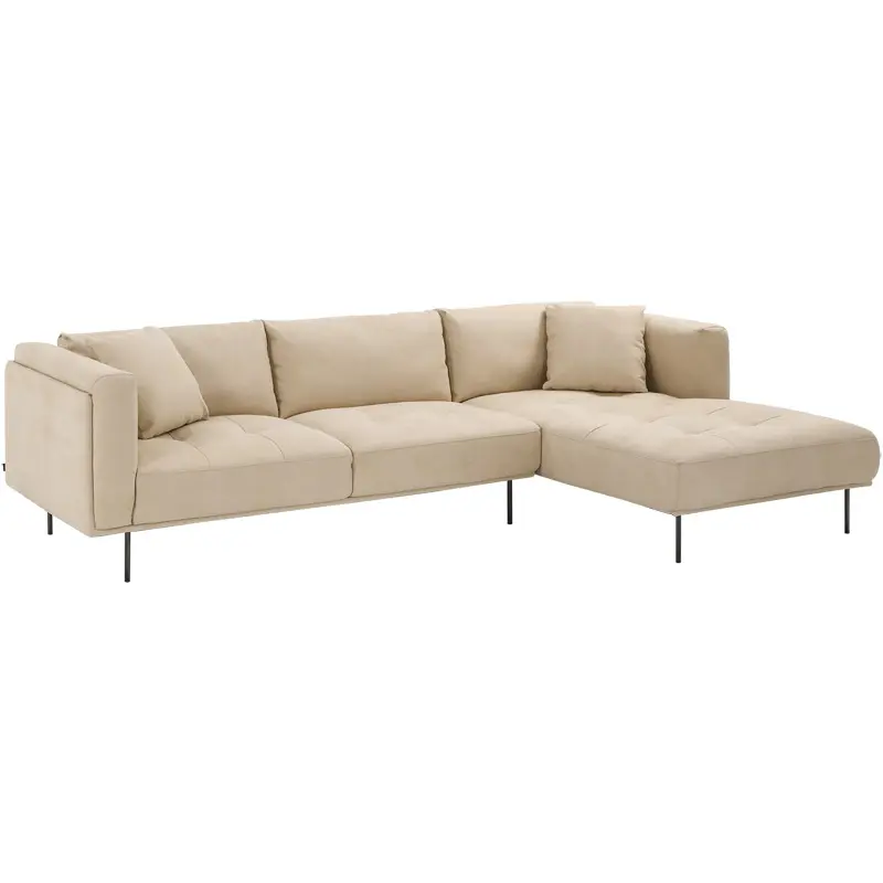 Fabric sofa furniture factory custom white living room 2 modern Nordic indoor comfortable high quality fabric sofa