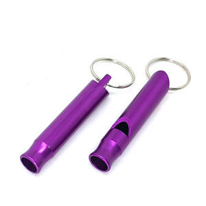 Gran oferta 2025, personalidades con logotipo de marca personalizado, <span class=keywords><strong>Kit</strong></span> de supervivencia pequeño, llaveros con silbato de autodefensa - Product Image 1