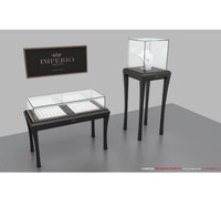 Coffret à bijoux de vente chaude de vitrine de bijoux moderne unique