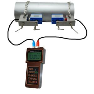 مقياس تدفق بالموجات فوق الصوتية محمول باليد بتكلفة منخفضة ، مشبك مثبت على الحائط ، مقياس تدفق بالموجات فوق الصوتية ، مقياس تدفق السائل بالموجات فوق الصوتية - Product Image 2