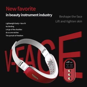 Appareil amincissant pour le visage, microcourant vibrant, masseur visage en forme de V, machine de lifting du visage - Product Image 5