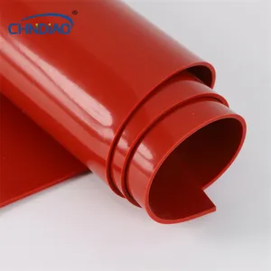 Chống trượt mỏng 3mm 5mm 8mm trắng Silicone Gasket tấm cao su CuộN tấm chân không các nhà sản xuất