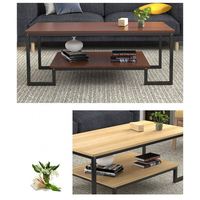 AILICHEN Table basse minimaliste moderne pour salon et chambre à coucher