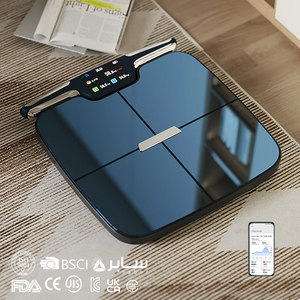 Nhà máy cung cấp điện tử phòng tắm thông minh quy mô 8 điện cực thành phần cơ thể Bluetooth thông minh kỹ thuật số cơ thể chất béo quy mô - Product Image 1