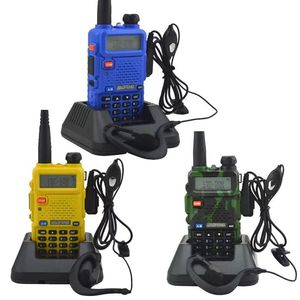 เครื่องส่งรับวิทยุแบบสองย่านความถี่ Baofeng Uv-5r Vhf Uhf 5w แบตเตอรี่ 2800mah สำหรับใช้งานกลางแจ้ง - Product Image 3