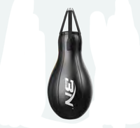 Sac de frappe lourd BN avec chaînes pour l'entraînement de boxe, MMA, Muay Thai, crochet de suspension au plafond, sac de sable