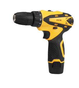 12-V-Hochleistungs-Akku-Bohrertreiber Dual-Purpose Yellow <span class=keywords><strong>Drill</strong></span> Wiederauf ladbare Batterie OEM Anpassbares Schraubendreher-Set - Product Image 2