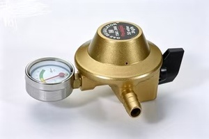 Régulateur de <span class=keywords><strong>gaz</strong></span> GPL avec manomètre 30 mbar 2 kg/h, vanne de régulation de pression de <span class=keywords><strong>gaz</strong></span> pour bouteille de <span class=keywords><strong>propane</strong></span> <span class=keywords><strong>butane</strong></span> - Product Image 4