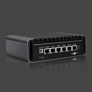 มินิพีซีไร้พัดลม ไฟร์วอลล์เราเตอร์ ฮาร์ดแวร์ X86 สำหรับ pfSense OPNsense Intel N6005 Quad Core DDR4 NVMe SSD 6x2.5G Ethernet - Product Image 3