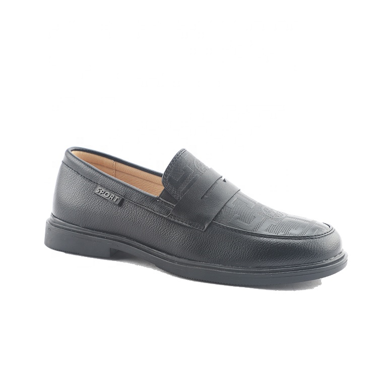 Customized Children's Comfortable Breathable Leather Shoes Boys Low Top Business Dress Shoes