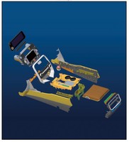 Kits d'Amélioration Intérieure Tableau de Bord pour Land Cruiser LC 200 2008-2020 Mise à Niveau vers LC 300 LX Lexus 600 2021-2023